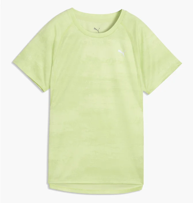 Футболка жіноча Puma Run Velocity Printed Green 528411-38