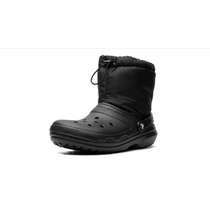 Черевики чоловічі CROCS Lined Clogs Black 206630-060