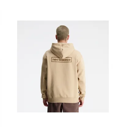 Худі чоловіче New Balance Essentials Hoody Rood Beige MT33516INC