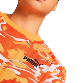 Футболка мужская Nike Clementine Summer Splash Aop T-Shirt Camo/Orange 677096-46