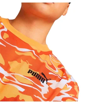 Футболка мужская Nike Clementine Summer Splash Aop T-Shirt Camo/Orange 677096-46