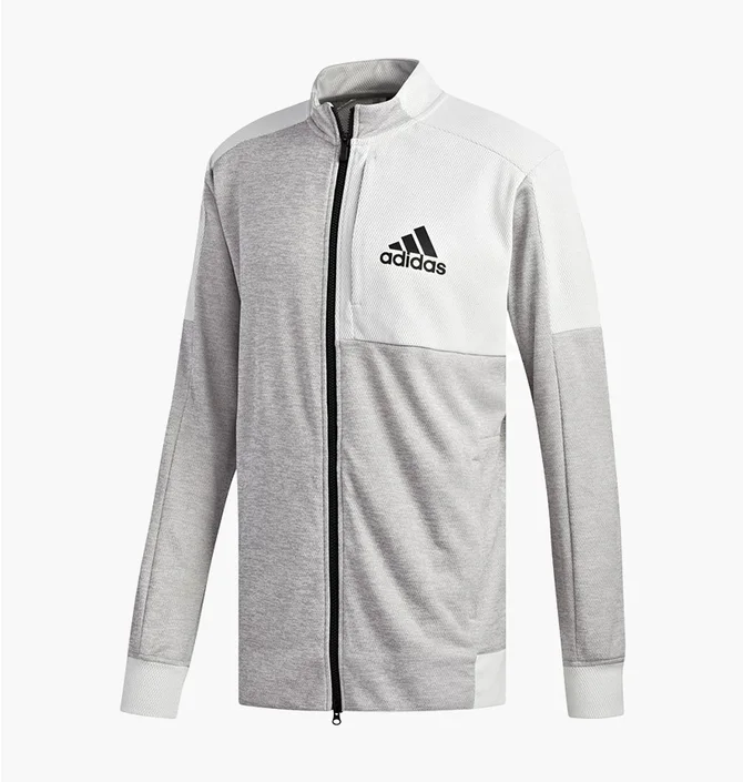 Толстовка мужская Adidas M Ti Bomber Grey DU2572
