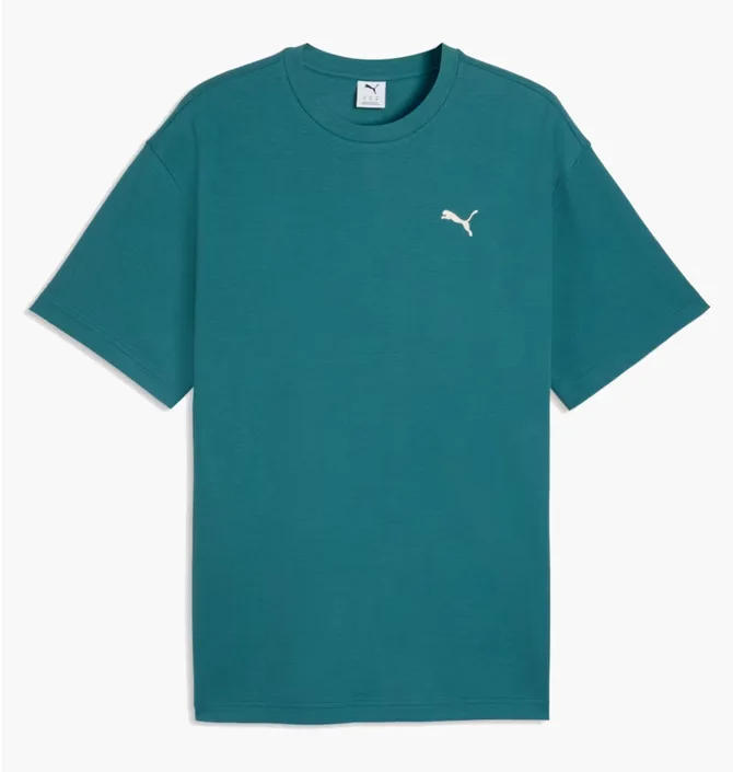 Футболка чоловіча Puma Ess Elevated Relaxed Turquoise 692018-41