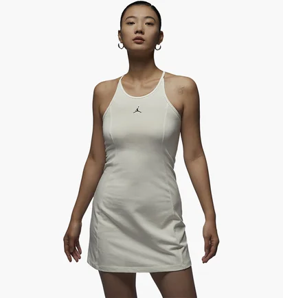 Платье женское Air Jordan Slim Knit Dress Beige FN5694-133