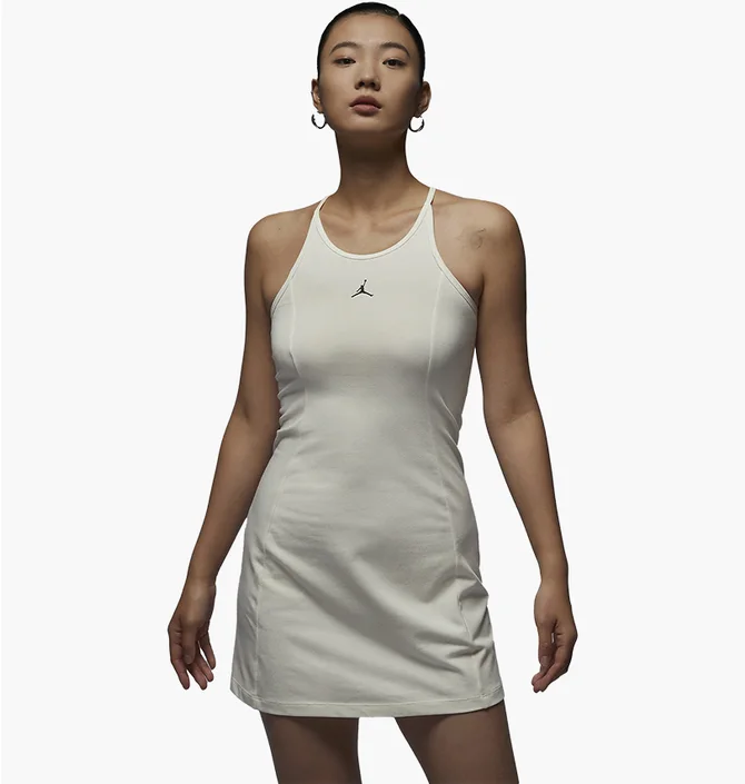 Платье женское Air Jordan Slim Knit Dress Beige FN5694-133