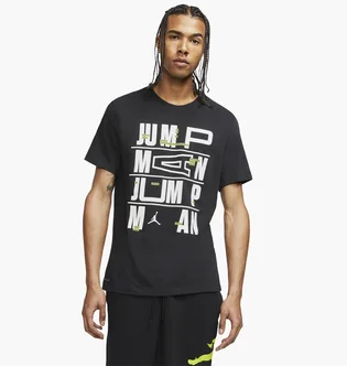 Футболка мужская Air Jordan Jumpman Ladder Dri-Fit Tee Black Cj6302-010