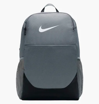 Рюкзак унісекс Nike Brasilia Grey/Black IB4408-084