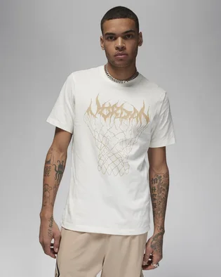 Футболка чоловіча Air Jordan Dri-Fit Sport Graphic T-Shirt White FN5974-133