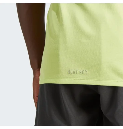 Футболка чоловіча Adidas Designed 4 Training Heat.Rdy Hiit Training Tee Green IM1120