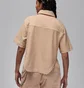 Рубашка женская Air Jordan Woven Crop Top Beige FN5766-244