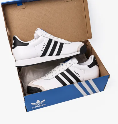 Кроссовки мужские Adidas Samoa Shoes White 675033