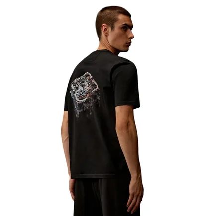 Футболка мужская C.P. Company Metropolis Series Printed Logo Black 19CLTS054A-006370W-999