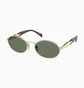 Сонцезахисні окуляри жіночі PRADA Green/Gold PR-65ZS-ZVN70L-55