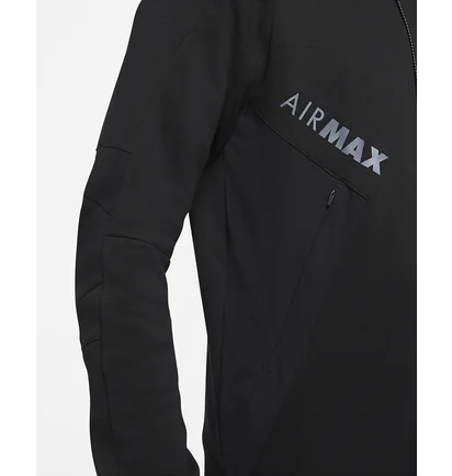 Толстовка чоловіча Nike M Nsw Air Max Flc Fz Hoodie Bb Black Dj5080-010