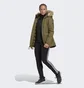 Парка женская Adidas Utilitas Hooded Parka Olive GT1692