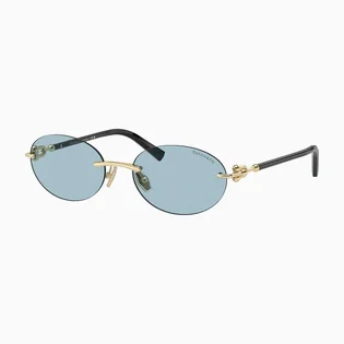 Сонцезахисні окуляри TIFFANY Light Blue/Gold TF-3104D-602180-56