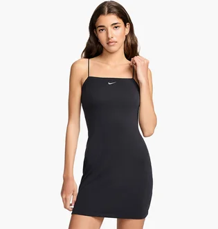 Платье женское Nike Sportswear Chill Knit Tight Mini-Rib Cami Dress Black FN4157-010