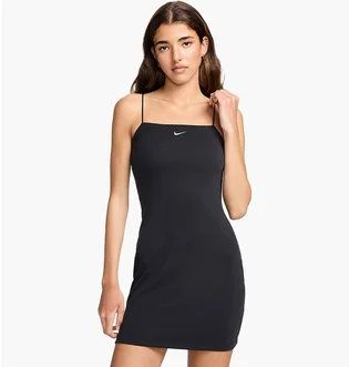 Платье женское Nike Sportswear Chill Knit Tight Mini-Rib Cami Dress Black FN4157-010