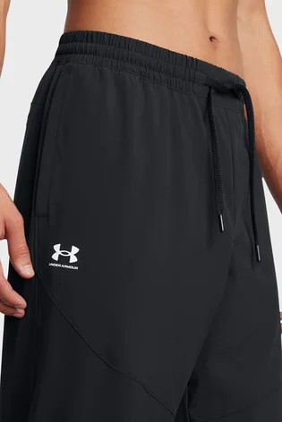 Штаны мужские Under armour Rival Wide Leg Pant Black 1386557-001