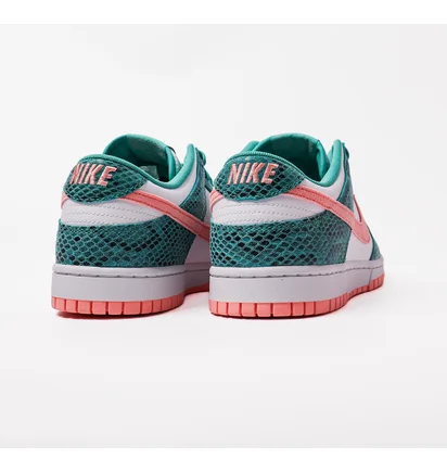 Кроссовки мужские Nike Dunk Low Snakeskin Green Dr8577-300