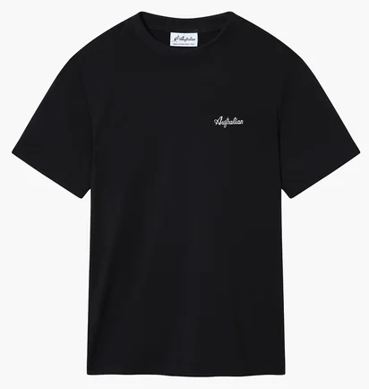 Футболка мужская AUSTRALIAN Easy Tech Pique T-Shirt R-Fit Black LSUTS0003-003