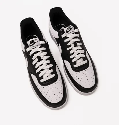 Кроссовки мужские Nike Court Vision Lo White/Black HM9862-001