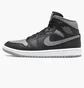 Кроссовки женские Nike Air Jordan 1 Mid Black Bq6472-007
