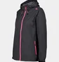 Ветровка женская CMP Woman Rain Jacket Fix Hood Black 39X6636-01UE