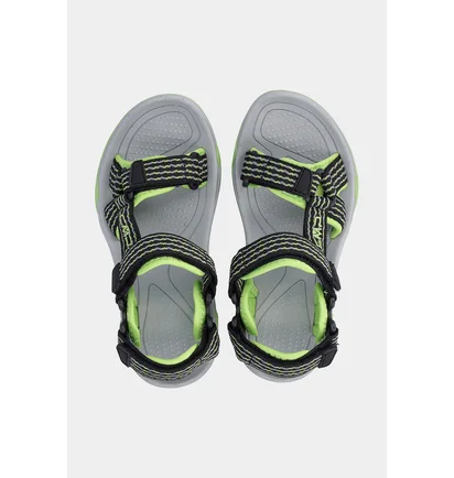 Сандали детские CMP Hamal Hiking Sandal Black/Green 38Q9954-47UR