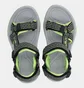 Сандали детские CMP Hamal Hiking Sandal Black/Green 38Q9954-47UR