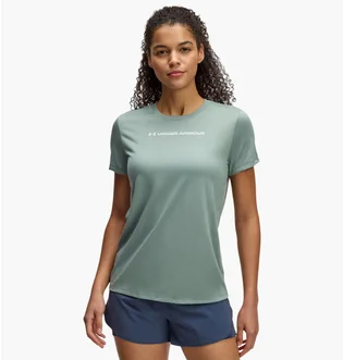 Футболка жіноча Under Armour Tech Pth Graphic Olive 1389726-348