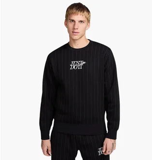 Свитшот мужской Nike Sportswear Club Fleece Crewneck Sweatshirt Black HJ2157-010