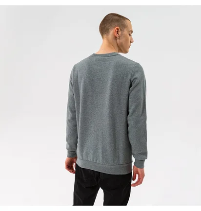 Свитшот мужской Puma Ess Big Logo Crew Fl - Medium Gray Heather Grey 58667803