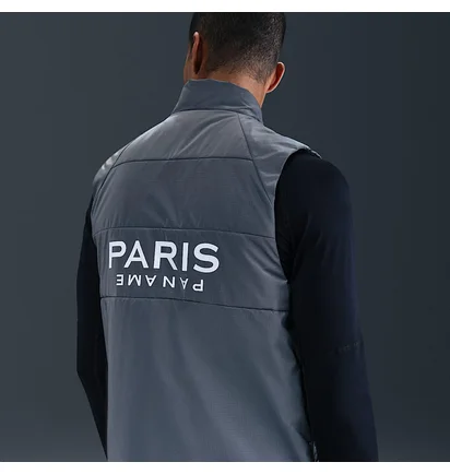 Жилетка мужская Nike Psg Running Division Grey HM4241-027