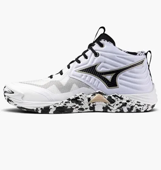 Кроссовки унисекс Mizuno Wave Momentum Elite Mid White V1GA251741