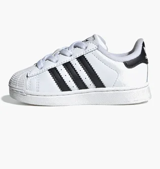 Кроссовки детские Adidas Superstar Ii Elastic Lace Kids White JH9984