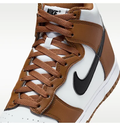 Кроссовки женские Nike Dunk High Next Nature WomenS Shoes Brown/White FV5960-200