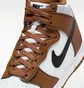 Кроссовки женские Nike Dunk High Next Nature WomenS Shoes Brown/White FV5960-200