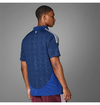 Поло чоловіче Adidas Manchester United 24/25 Away Jersey Blue IU1390