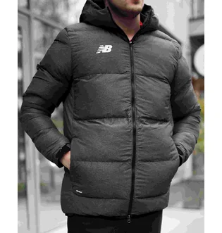 Пуховик мужской New Balance Team Base Black Mj031540Bmr