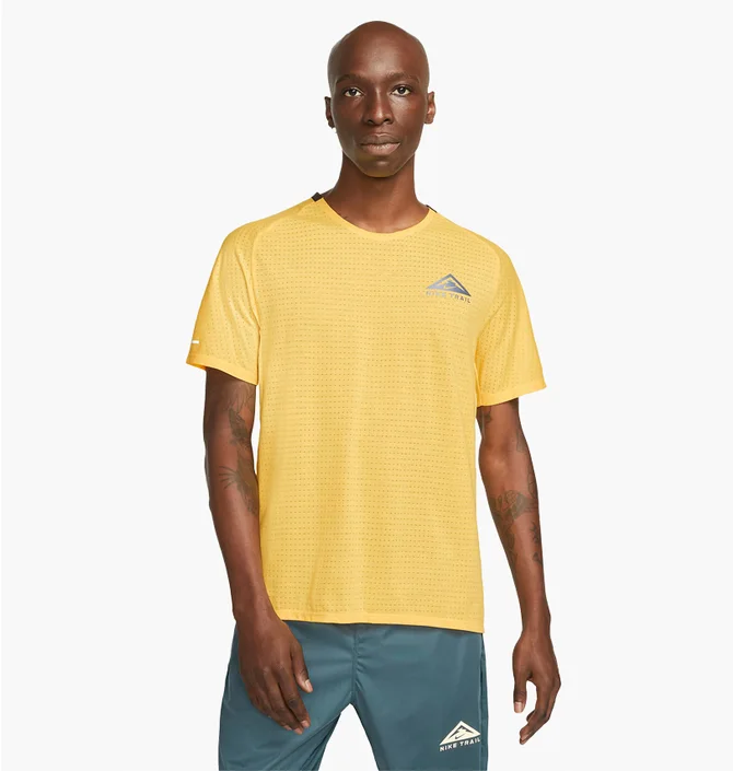 Футболка чоловіча Nike Dri-Fit Trail Solar Chase Yellow Dv9305-848