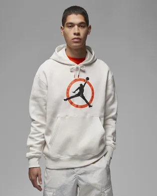 Худі чоловіче Air Jordan Air Flt Mvp Gfx Flc Po White Fb7050-030