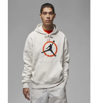 Худи мужское Air Jordan Air Flt Mvp Gfx Flc Po White Fb7050-030