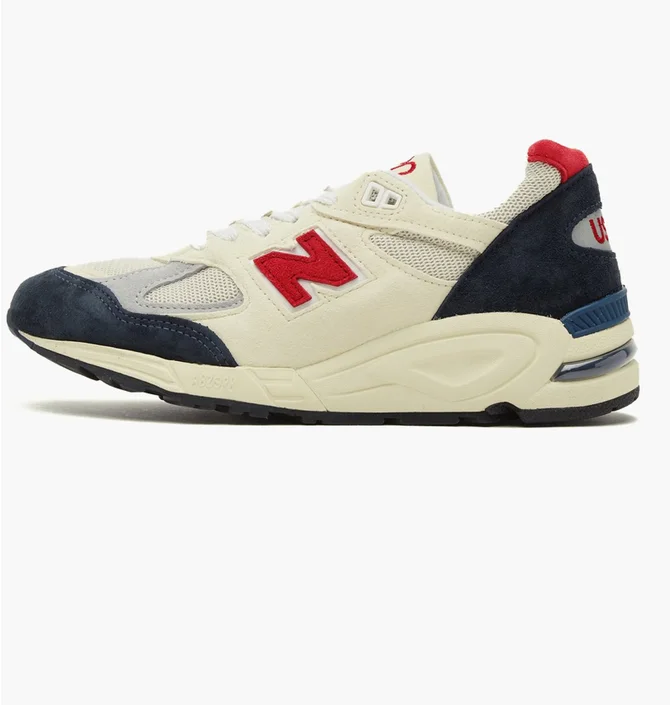 Кроссовки женские New Balance 990V2 Made In Usa Beige M990Ta2