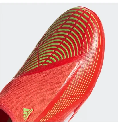 Сороконіжки унісекс Adidas Predator Edge.3 Laceless Turf Soccer Shoes Red Gv8533