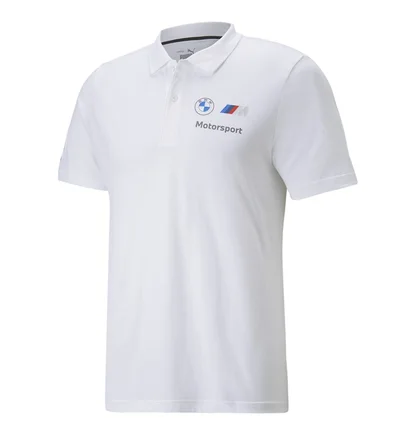 Поло мужское Puma Bmw M Motorsport Essentials Polo White 536245-02