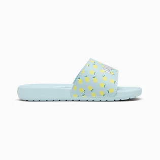 Тапочки дитячі Puma Cool Cat 2.0 Lemon Slides Turquoise 395657-02