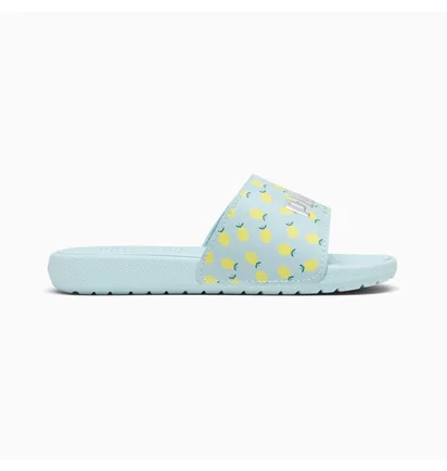 Тапочки детские Puma Cool Cat 2.0 Lemon Slides Turquoise 395657-02