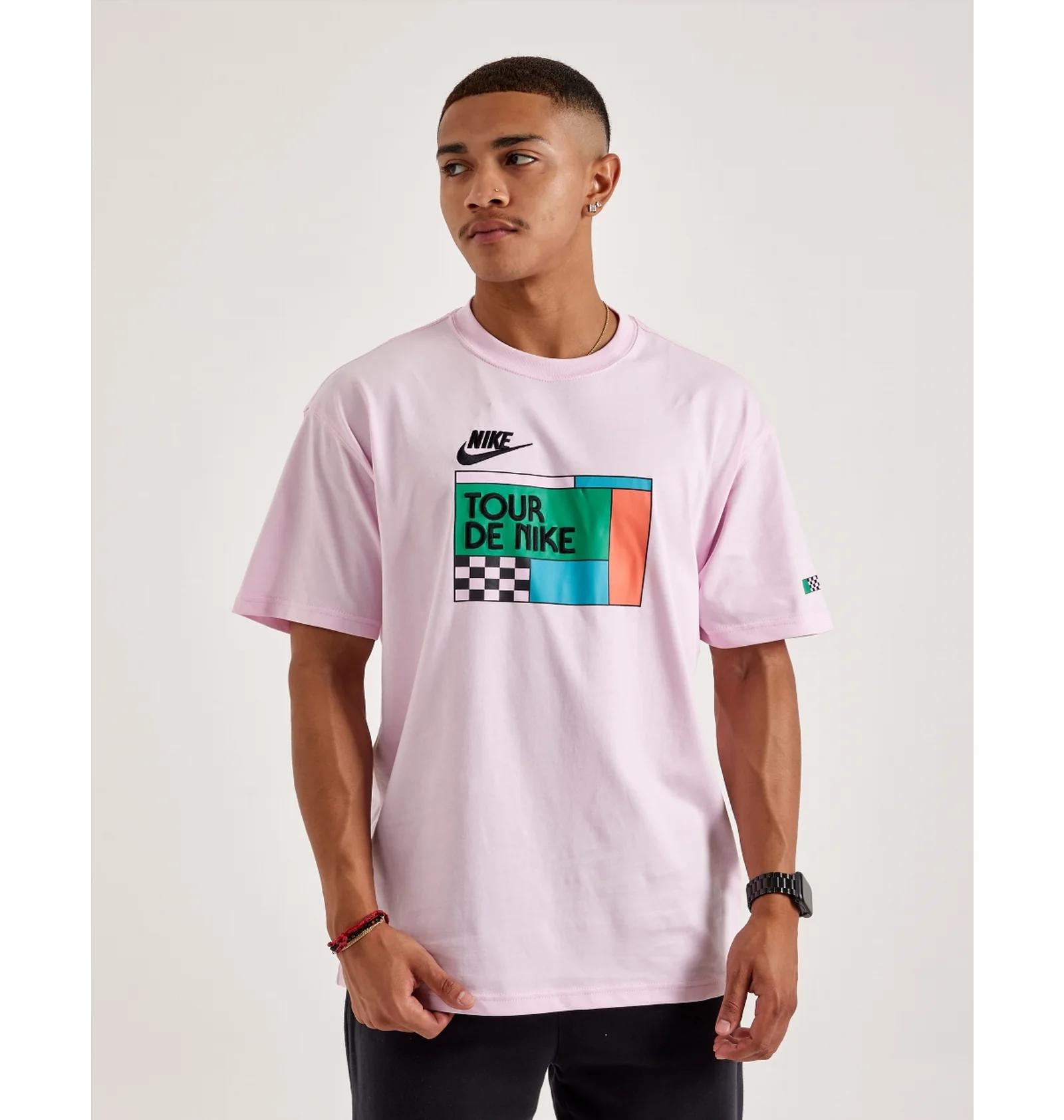 ᐉ Футболка мужская Nike Tour De Nike Tee Pink HF7043-663 - купить