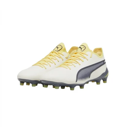 Бутсы мужские Puma King Ultimate Fg/Ag Wit Beige 107563-05